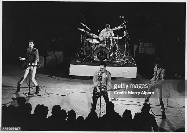 The Clash Performing