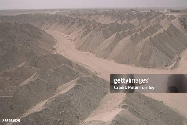 Phosphate Mines in Sahara Desert