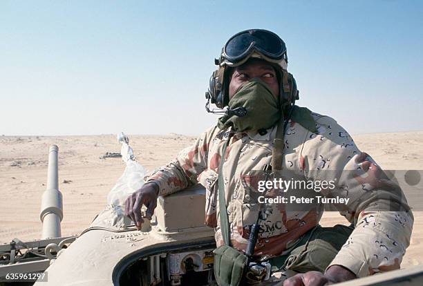 American Soldier During the Gulf War