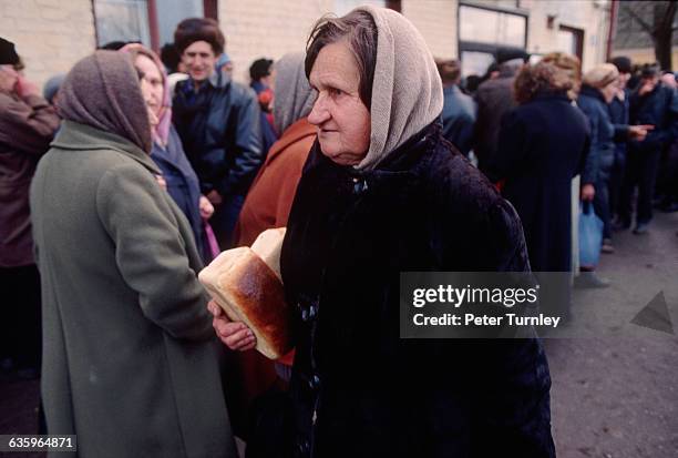 Soviet Meat Line Rations 175 Soviet Food Line Stock Photos, High-Res Pictures, and Images ...