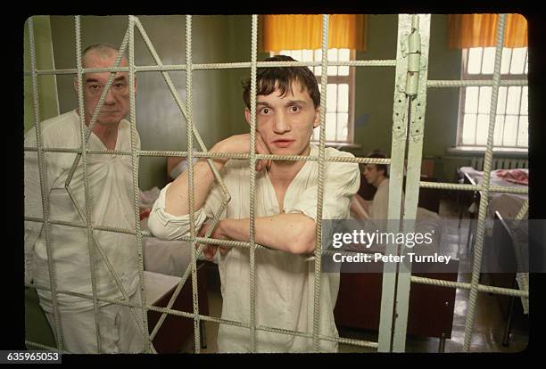 Patients in a Russian Mental Hospital