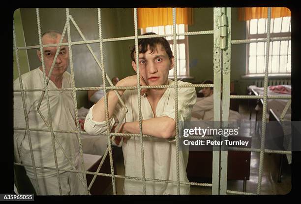 Patients in a Russian Mental Hospital