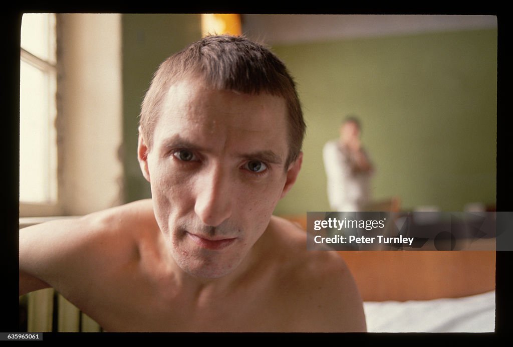 Patient at a Psychiatric Hospital in Moscow