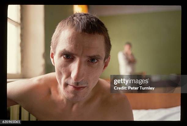 Patient at a Psychiatric Hospital in Moscow