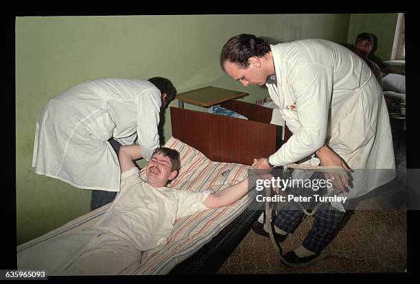 Patients in a Russian Mental Hospital