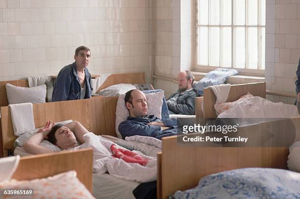 Patients in a Russian Mental Hospital