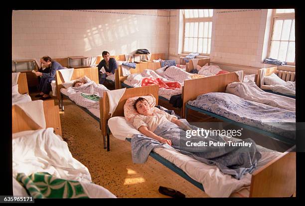 Patients in a Psychiatric Hospital in Moscow