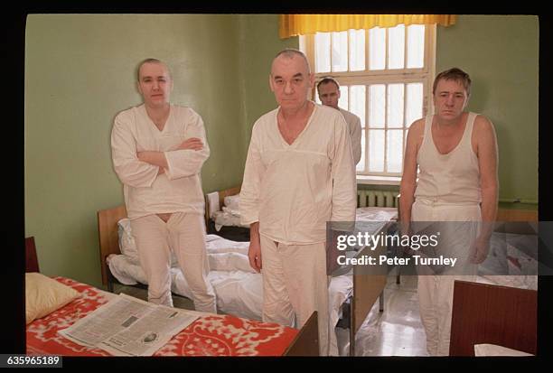 Patients at a Psychiatric Hospital in Moscow