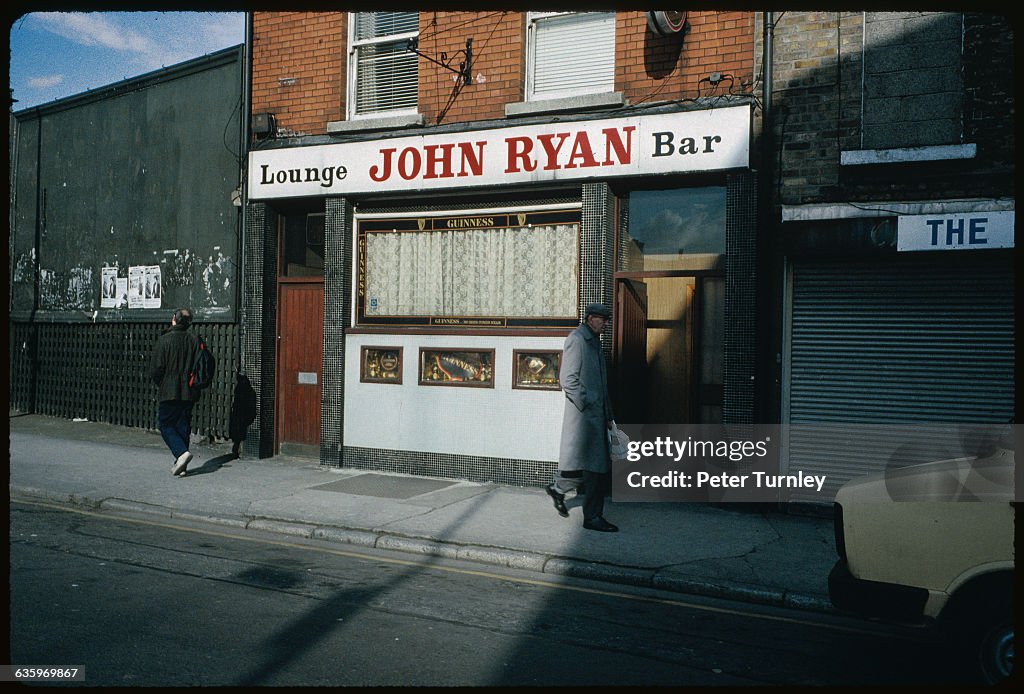 Exterior of the John Ryan Bar