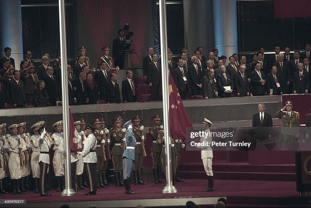 The 1997 Hong Kong Handover Ceremony