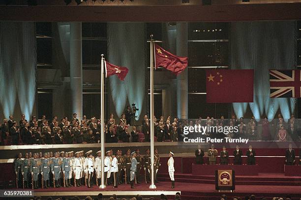 The 1997 Hong Kong Handover Ceremony