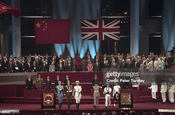 The 1997 Hong Kong Handover Ceremony