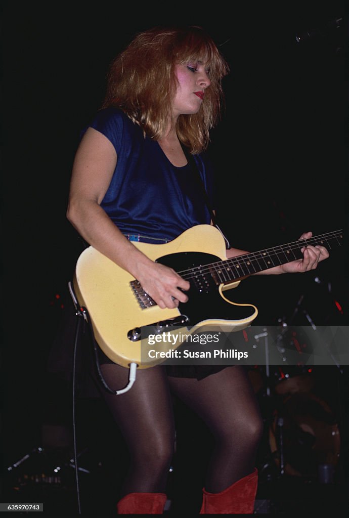 Charlotte Caffey of The Go-Go's