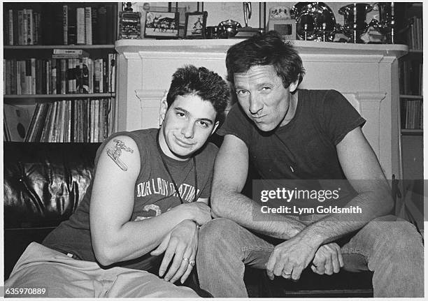 King Ad-Rock of The Beastie Boys with His Father