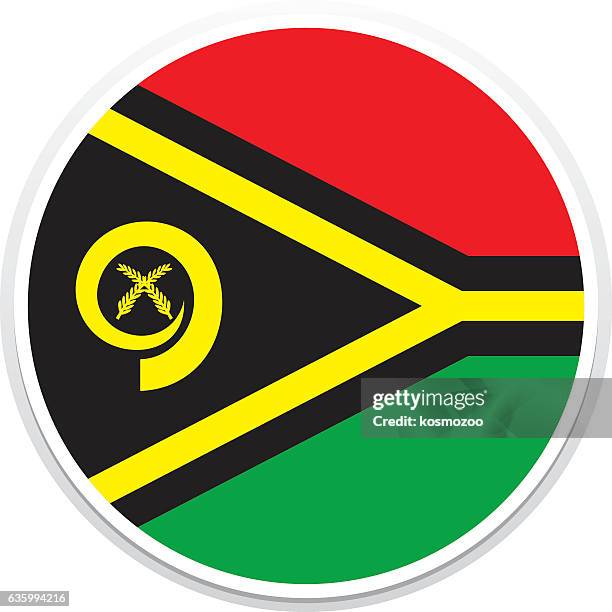 flag vanuatu - vanuatu flag stock illustrations