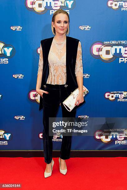 Annie Hoffmann attends the 20th Annual German Comedy Awards at Coloneum on October 25, 2016 in Cologne, Germany.