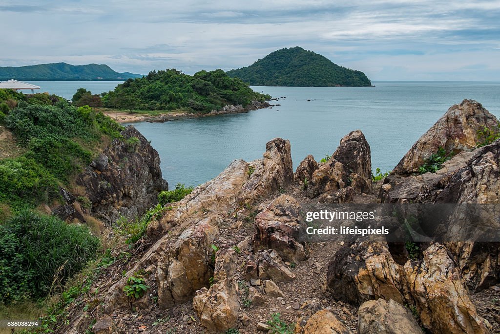 Nern Nang Phaya Hill Scenic Point in Chanthaburi, Thailand