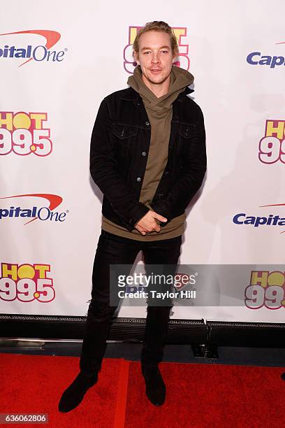 Diplo attends the Hot 99.5 Jingle Ball at Verizon Center on December 12, 2016 in Washington, DC.