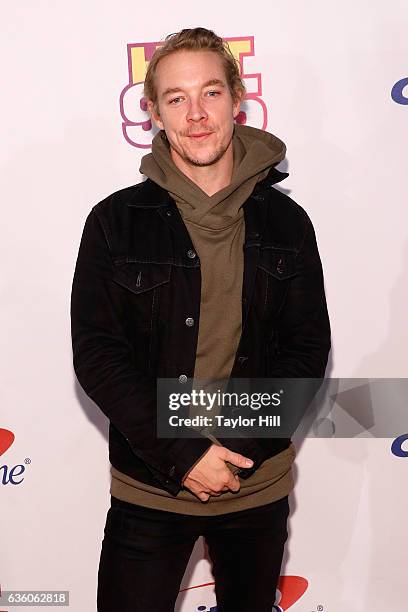 Diplo attends the Hot 99.5 Jingle Ball at Verizon Center on December 12, 2016 in Washington, DC.