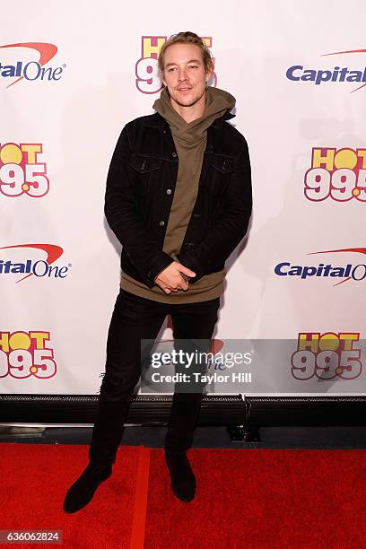 Diplo attends the Hot 99.5 Jingle Ball at Verizon Center on December 12, 2016 in Washington, DC.