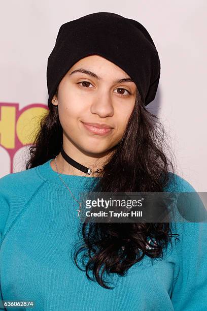 Alessia Cara attends the Hot 99.5 Jingle Ball at Verizon Center on December 12, 2016 in Washington, DC.