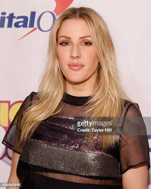 Ellie Goulding attends the Hot 99.5 Jingle Ball at Verizon Center on December 12, 2016 in Washington, DC.