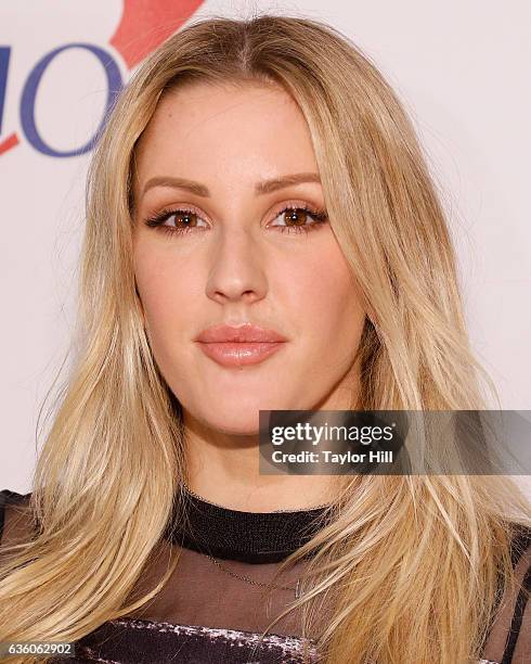 Ellie Goulding attends the Hot 99.5 Jingle Ball at Verizon Center on December 12, 2016 in Washington, DC.