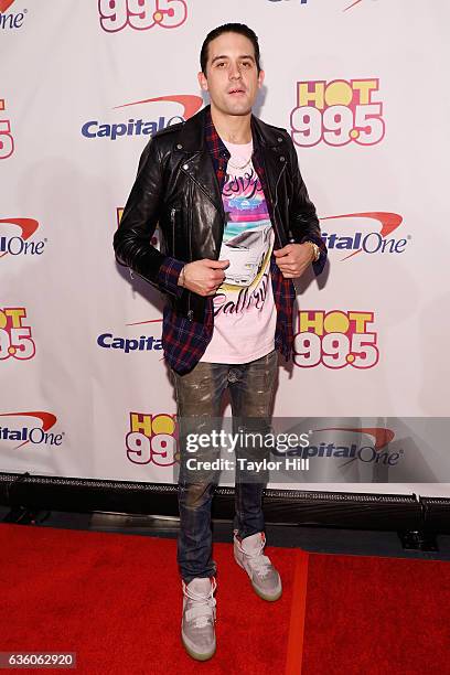 Eazy attends the Hot 99.5 Jingle Ball at Verizon Center on December 12, 2016 in Washington, DC.