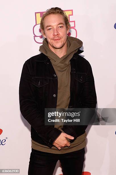 Diplo attends the Hot 99.5 Jingle Ball at Verizon Center on December 12, 2016 in Washington, DC.