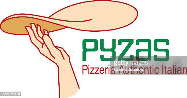 illustrazioni stock, clip art, cartoni animati e icone di tendenza di clip icona per una pizza - pizza toss