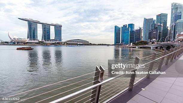 marina bay - marina bay sands imagens e fotografias de stock