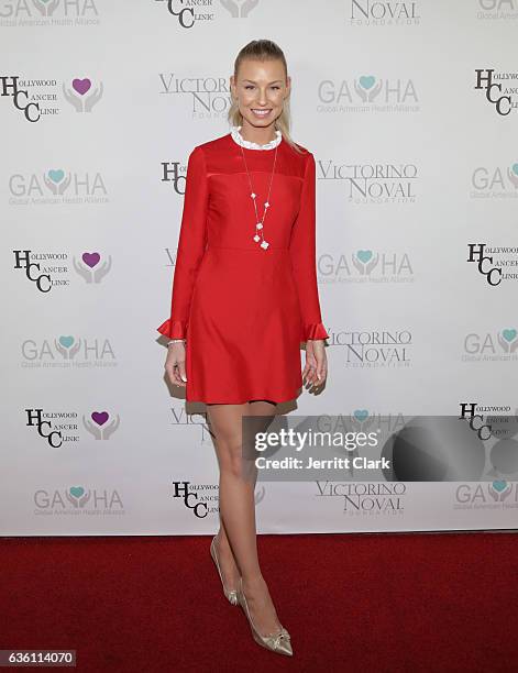 Hannah Noval attends the Victorino Noval Foundation Christmas Party on December 17, 2016 in Beverly Hills, California.