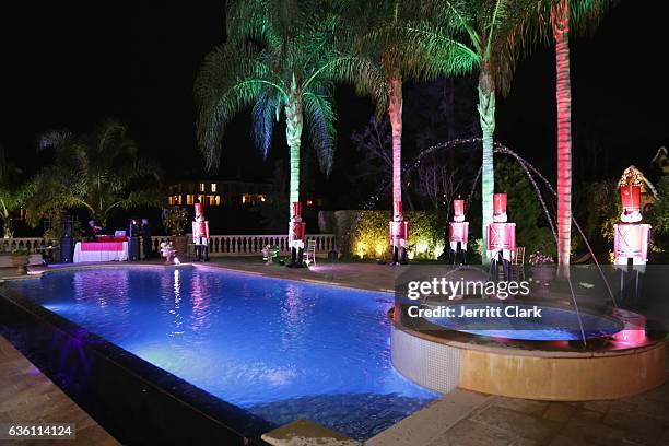 General view at the Victorino Noval Foundation Christmas Party on December 17, 2016 in Beverly Hills, California.
