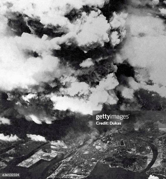 Hiroshima after Atomic Bomb strike in 1945.