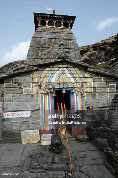Tunganath Temple. Near Kedarnath. Panch Kedar. Garhwal Himlayas. Uttarakhand.