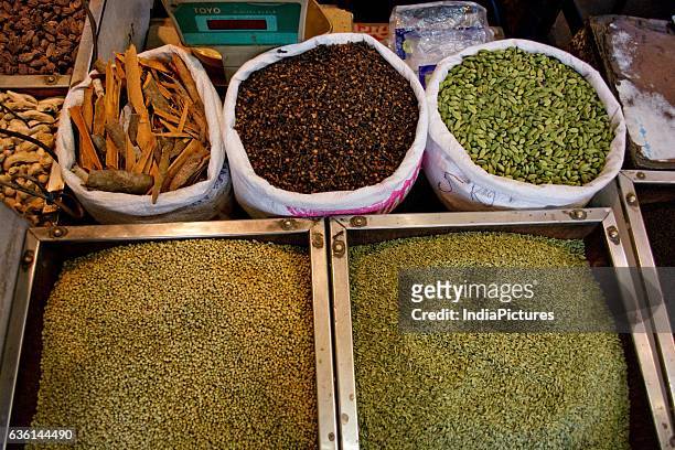 Spices For Sale At Market.india.