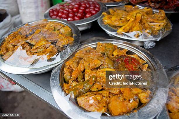 Pickles For Sale At Market.india.