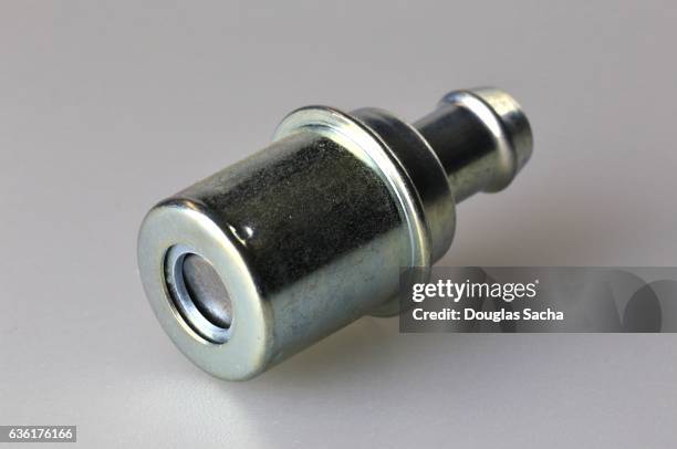 automotive pcv part for vehicle repair - air valve fotografías e imágenes de stock