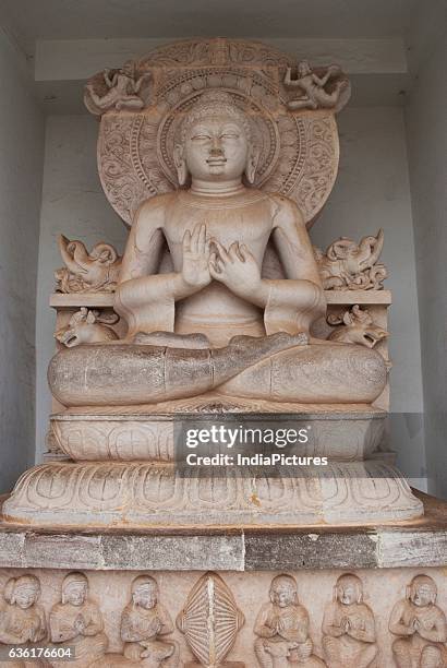 Buddha statue at Dhauligiri.