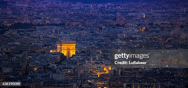 arc de triomphe - arco triunfal fotografías e imágenes de stock