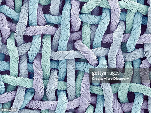 woven synthetic fabric - polyester stock pictures, royalty-free photos & images
