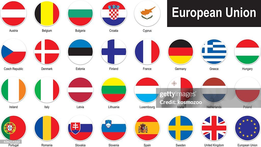 Flags of European Union