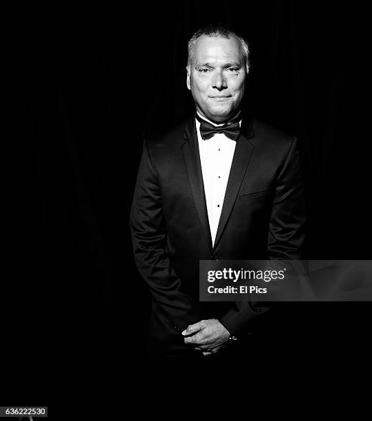 Portrait with Stan Grant whilst at the GQ Man of the year awards 2016 on November 16, 2016 in Sydney, Australia.