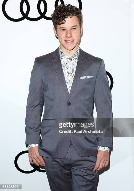 Actor Nolan Gould attends the Audi Celebration for the 68th Emmys at The Catch on September 15, 2016 in West Hollywood, California.