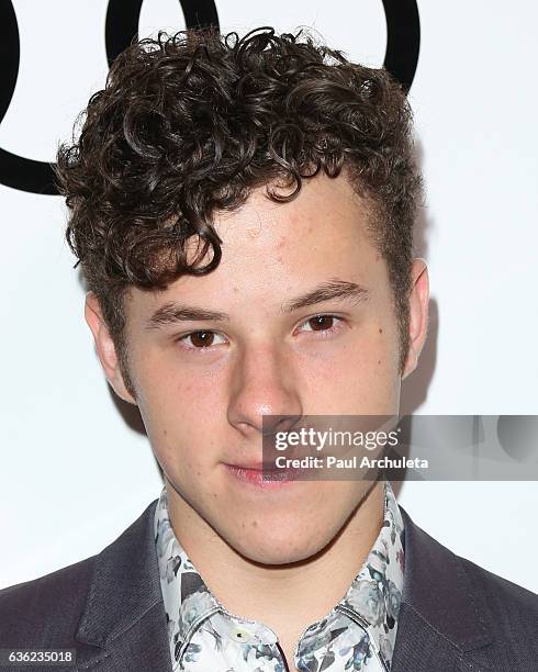 Actor Nolan Gould attends the Audi Celebration for the 68th Emmys at The Catch on September 15, 2016 in West Hollywood, California.