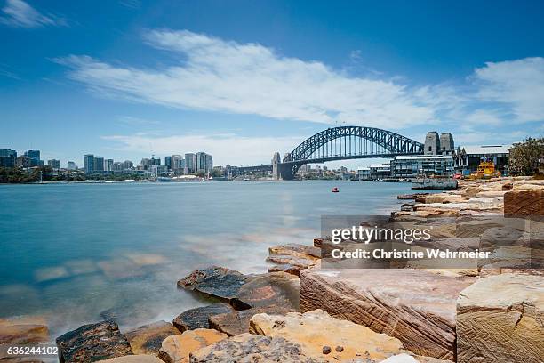 barangaroo reserve, sydney, australia - christine wehrmeier stock pictures, royalty-free photos & images