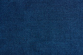 Dark blue jeans texture close up