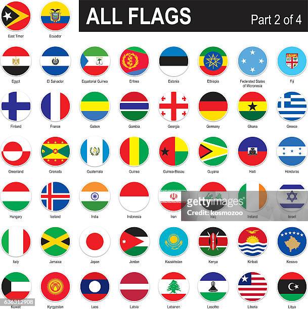 ilustraciones, imágenes clip art, dibujos animados e iconos de stock de banderas de todo el mundo - país área geográfica