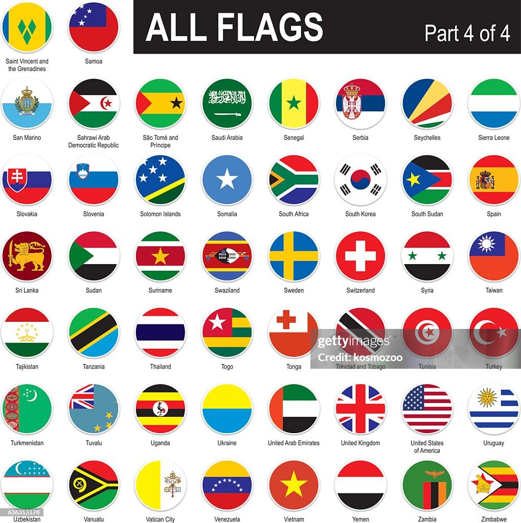 Alle Welt Flags