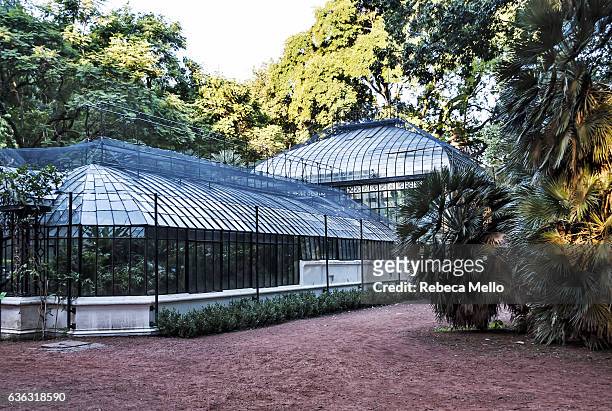 the greenhouse at art nouveau style - palermo buenos aires stock-fotos und bilder